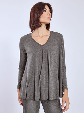 Celestino Μπλούζα με καμπύλη στο τελείωμα WT6385.4001+2