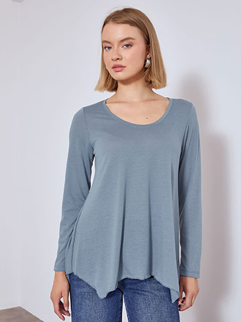Μπλούζα με απαλή υφή WT6555.4001+5