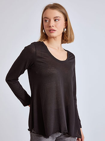 Μπλούζα με απαλή υφή WT6555.4001+3