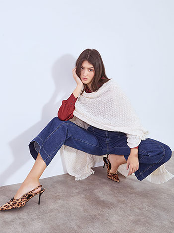 Κάπα πλεκτή με παγιέτες WT673.9904+2 φωτογραφία