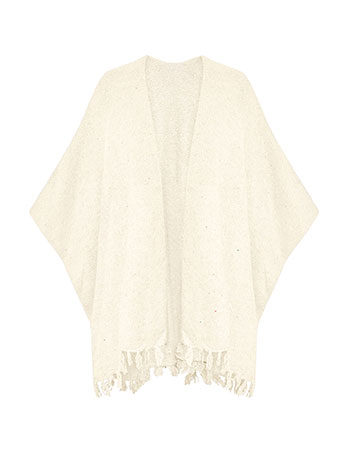 Κάπα μεταλλιζέ με παγιέτες και μαλλί WT673.9905+4 φωτογραφία