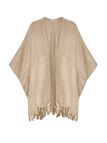 Κάπα μεταλλιζέ με παγιέτες και μαλλί WT673.9905+2 φωτογραφία