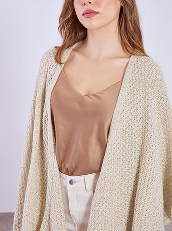 Κάπα πλεκτή με παγιέτες WT673.9907+3 φωτογραφία