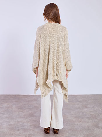 Κάπα πλεκτή με παγιέτες WT673.9907+3 φωτογραφία