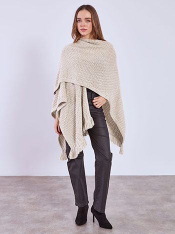 Κάπα πλεκτή με παγιέτες WT673.9907+2 φωτογραφία