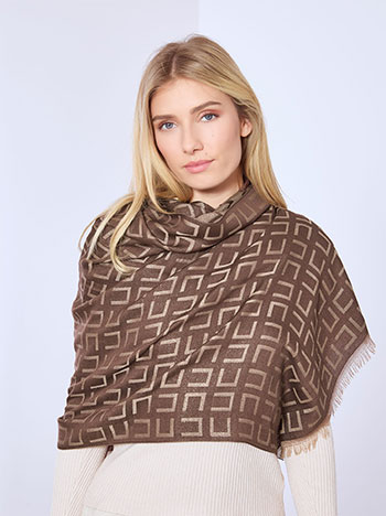 Celestino Εσάρπα μεταλλιζέ με σχέδια WT673.A673+2