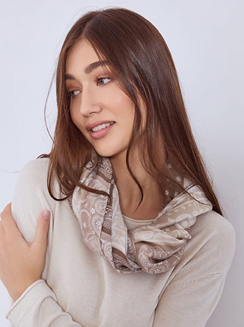 Εσάρπα με λαχούρια WT673.A710+1