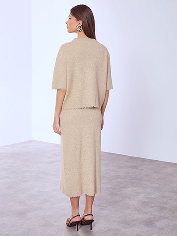 Σετ πουλόβερ και φούστα μίντι WT7568.0100+5