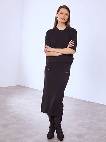 Σετ πουλόβερ και φούστα μίντι WT7568.0100+1 φωτογραφία