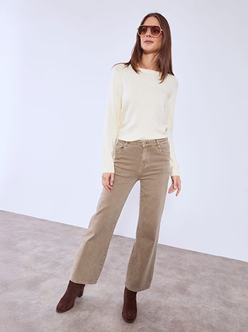 Τζιν σε ίσια γραμμή με βαμβάκι WT7568.1378+3