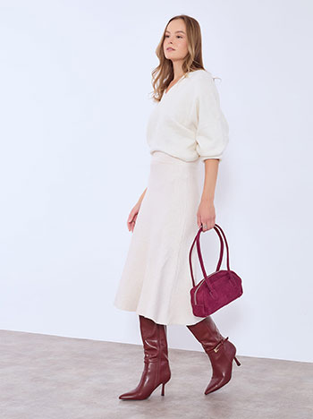 Φούστα πλεκτή μίντι WT7568.2295+4