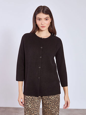 Ζακέτα με στρογγυλή λαιμόκοψη WT7568.5082+1