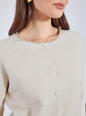 Ζακέτα με στρογγυλή λαιμόκοψη WT7568.5082+4 φωτογραφία