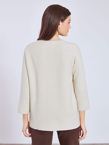 Ζακέτα με στρογγυλή λαιμόκοψη WT7568.5082+4 φωτογραφία