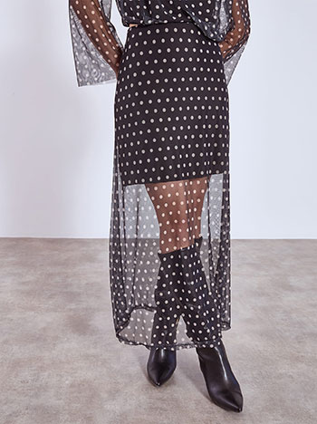 Φούστα πουά με διαφάνεια WT7570.2980+1 φωτογραφία