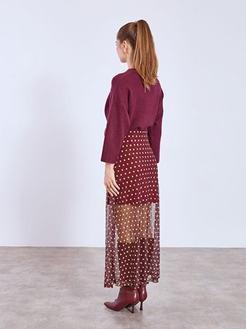 Φούστα πουά με διαφάνεια WT7570.2980+3 φωτογραφία