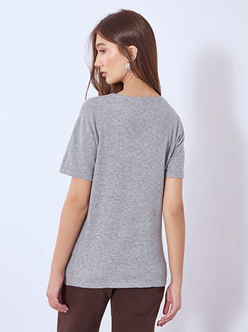 Πουλόβερ πλεκτό κοντομάνικο WT7572.4003+2 φωτογραφία