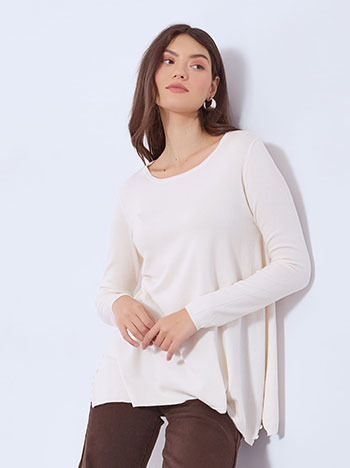 Μπλούζα με κουμπιά στο πλάι WT7572.4118+4