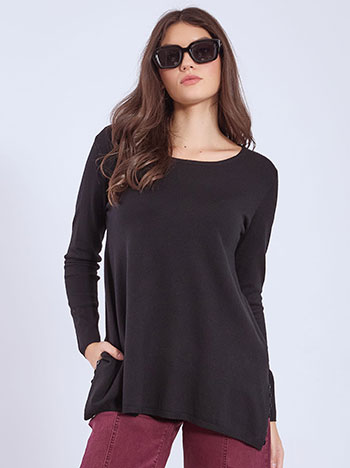 Μπλούζα με κουμπιά στο πλάι WT7572.4118+1