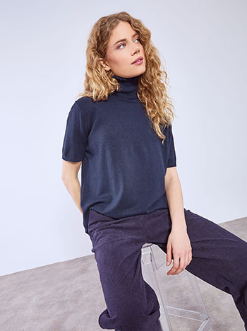 Ζιβάγκο πλεκτό κοντομάνικο WT7572.4289+6