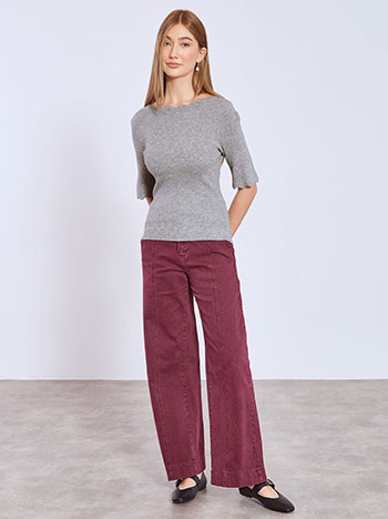 Πουλόβερ με κυματιστές λεπτομέρειες WT7572.4302+2 φωτογραφία