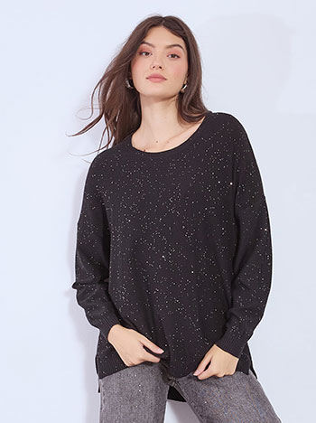 Πουλόβερ με παγιέτες WT7572.4370+1