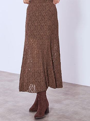 Φούστα μάξι απο δαντέλα WT7584.2031+2 φωτογραφία