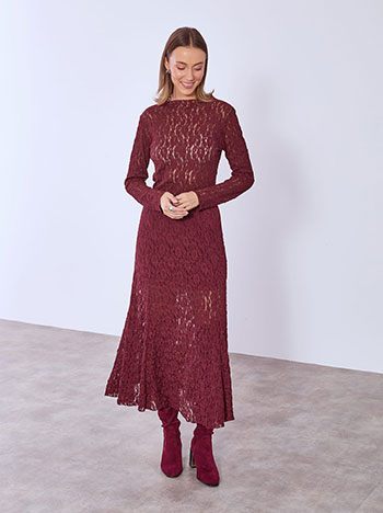 Φούστα μάξι απο δαντέλα WT7584.2031+3