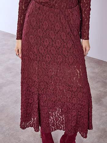 Φούστα μάξι απο δαντέλα WT7584.2031+3 φωτογραφία