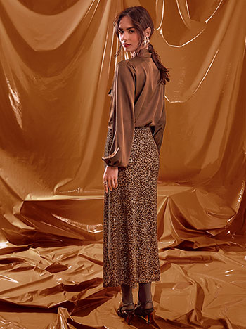 Φούστα μίντι με παγιέτες WT7584.2830+2 φωτογραφία