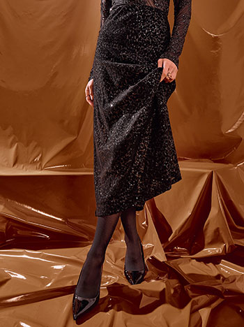 Φούστα μίντι με παγιέτες WT7584.2830+1 φωτογραφία