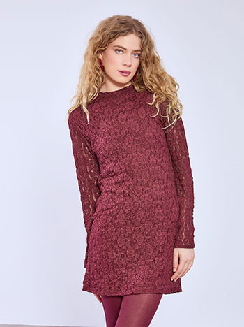 Φόρεμα μίνι με δαντέλα WT7584.8015+3