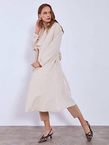 Καπαρντίνα με ζώνη WT7586.7037+3 φωτογραφία