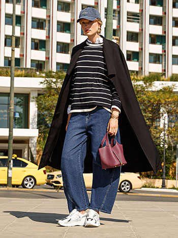 Celestino Καπαρντίνα με ζώνη WT7586.7037+1