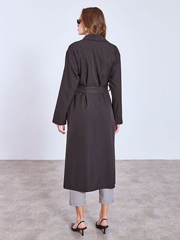 Καπαρντίνα με ζώνη WT7586.7037+1 φωτογραφία