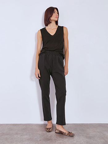 Παντελόνι ψηλόμεσο με τσέπες WT7587.1393+1