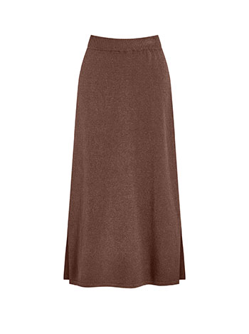 Φούστα πλεκτή με ανοίγματα στο πλάι WT7587.2260+2 φωτογραφία