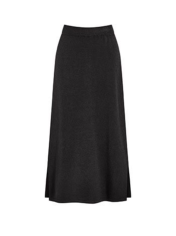 Φούστα πλεκτή με ανοίγματα στο πλάι WT7587.2260+1 φωτογραφία