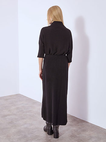 Φούστα πλεκτή με ανοίγματα στο πλάι WT7587.2260+1 φωτογραφία