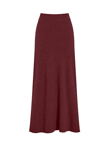 Φούστα μάξι πλεκτή ριπ WT7587.2928+4 φωτογραφία