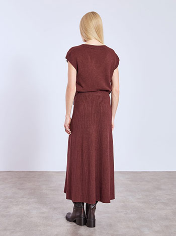 Φούστα μάξι πλεκτή ριπ WT7587.2928+4 φωτογραφία