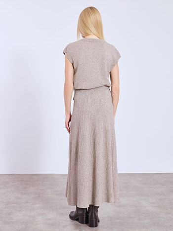 Φούστα μάξι πλεκτή ριπ WT7587.2928+5 φωτογραφία