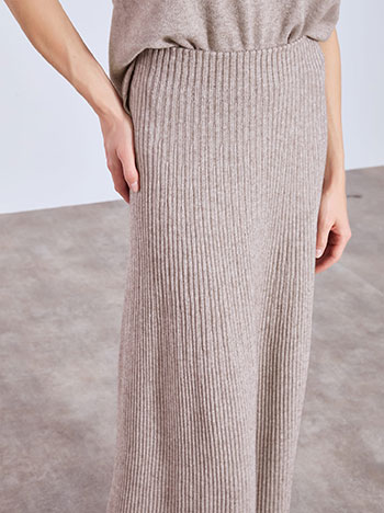 Φούστα μάξι πλεκτή ριπ WT7587.2928+5 φωτογραφία