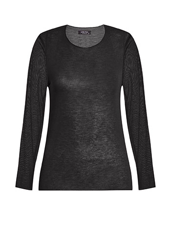 Μπλούζα με λαιμόκοψη χαμόγελο WT7587.4589+1 φωτογραφία