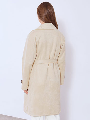 Καπαρντίνα με σουέντ όψη WT7587.7538+1 φωτογραφία