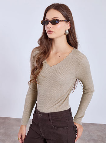 Πουλόβερ ριπ WT7592.4266+3