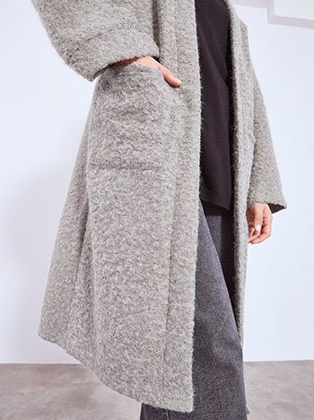 Παλτό χνουδωτό WT7592.7137+2 φωτογραφία