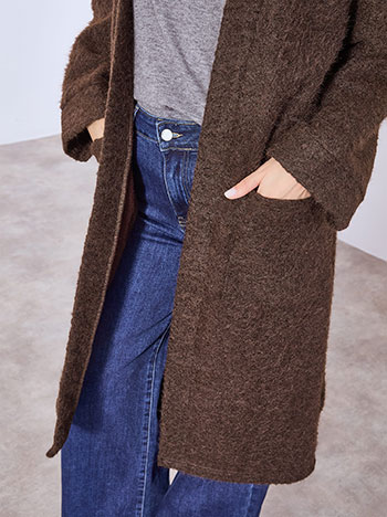 Παλτό χνουδωτό WT7592.7137+4 φωτογραφία