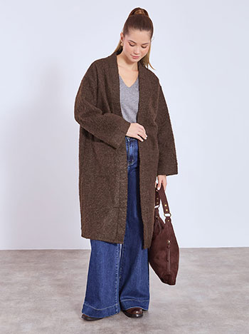 Celestino Παλτό χνουδωτό WT7592.7137+4