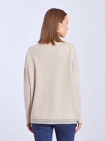 Πουλόβερ με διακοσμητικές τσέπες WT7605.4921+6 φωτογραφία